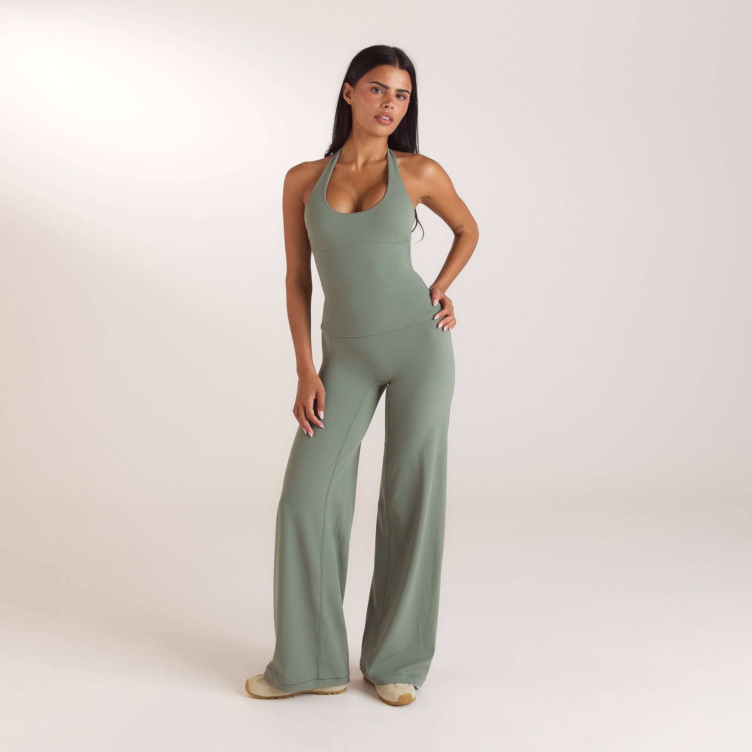 ContourSoft™ Neckholder-Top mit Integriertem BH | ContourSoft™ Neckholder-Top mit Integriertem BH - Salbei