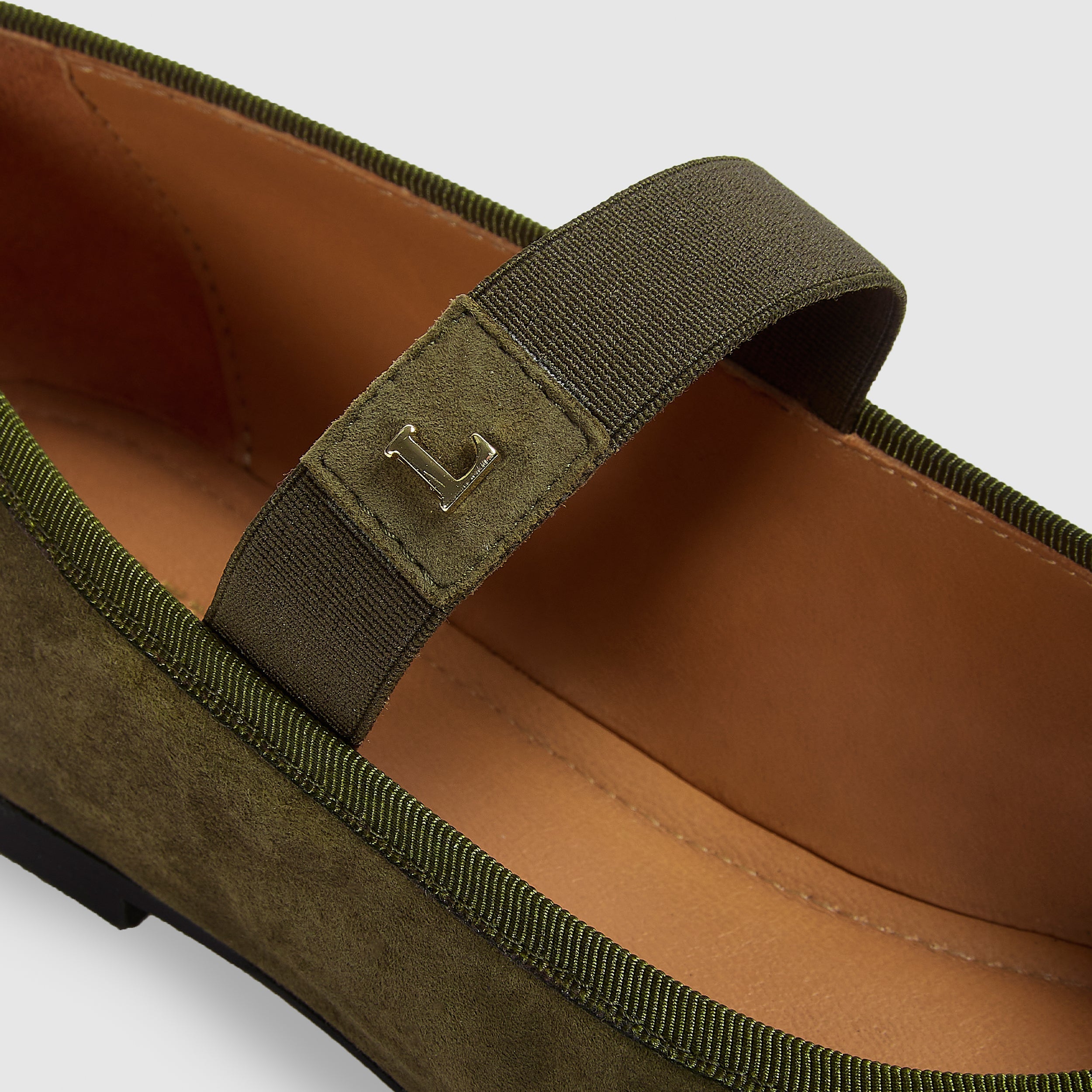 Juna Ballerinas | Juna Ballerinas - Olivgrün