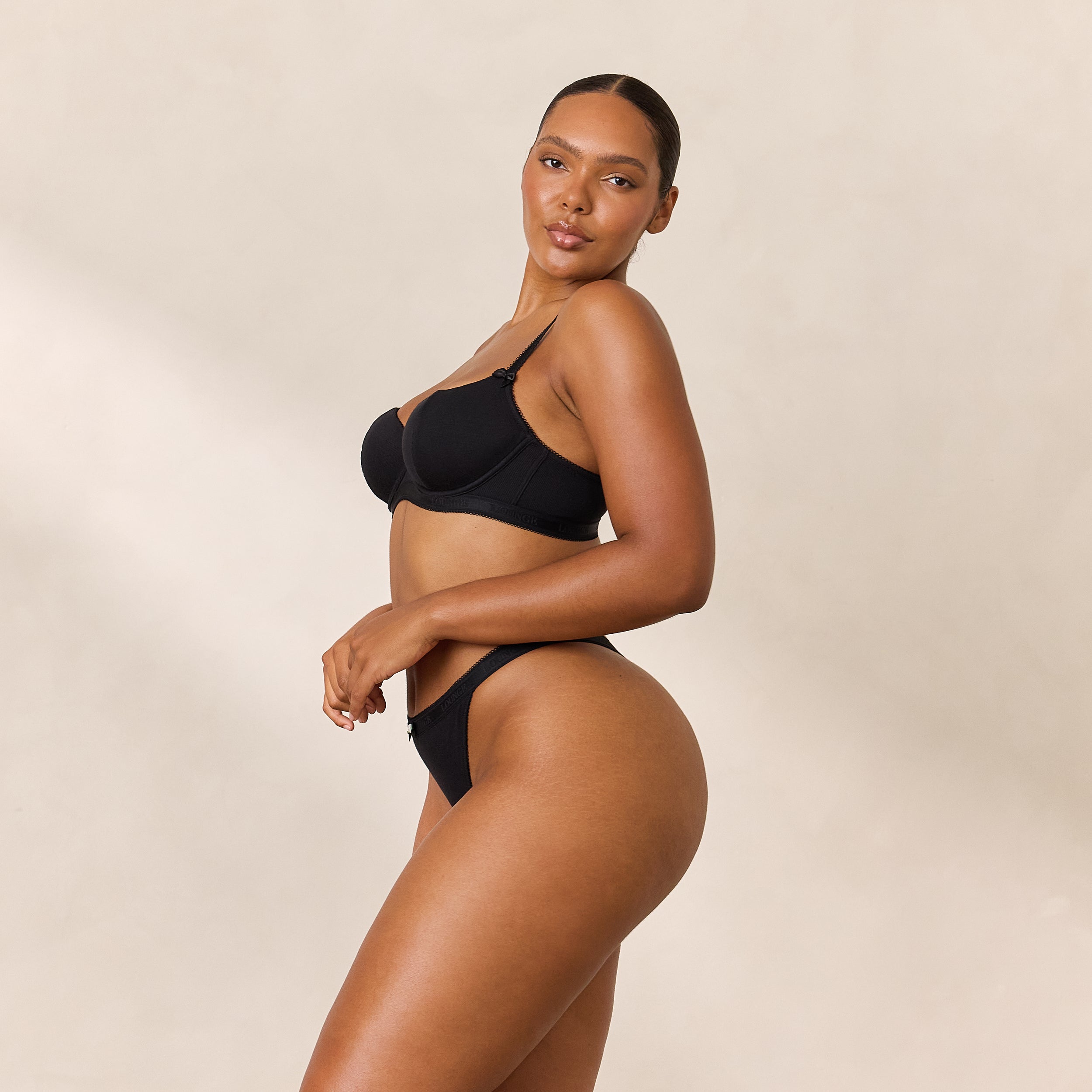 Rosebud Gerippter Balcony BH | Amber, 80D/L