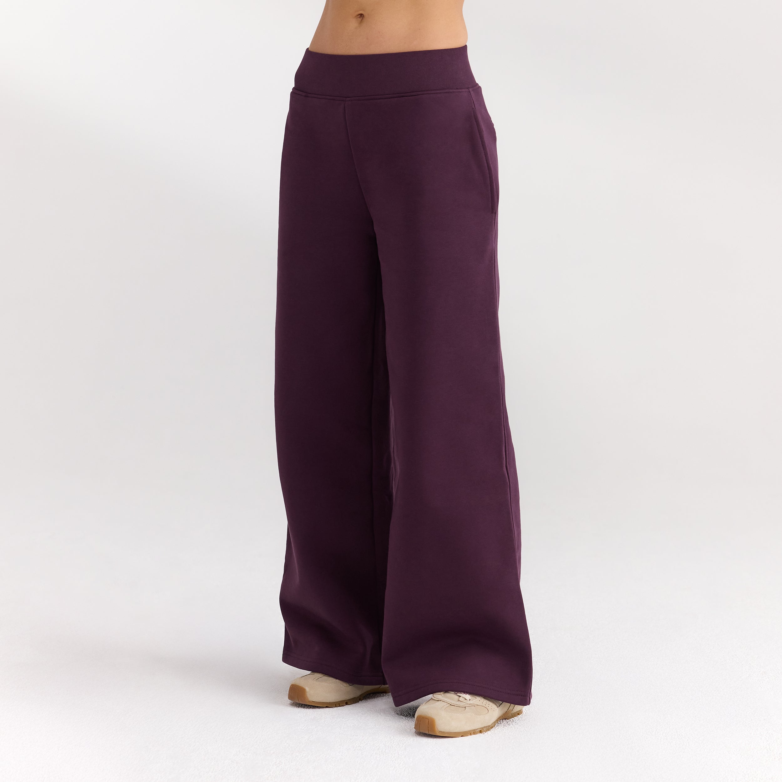 Gerade Jogger | Gerade Jogger - Kirschlack