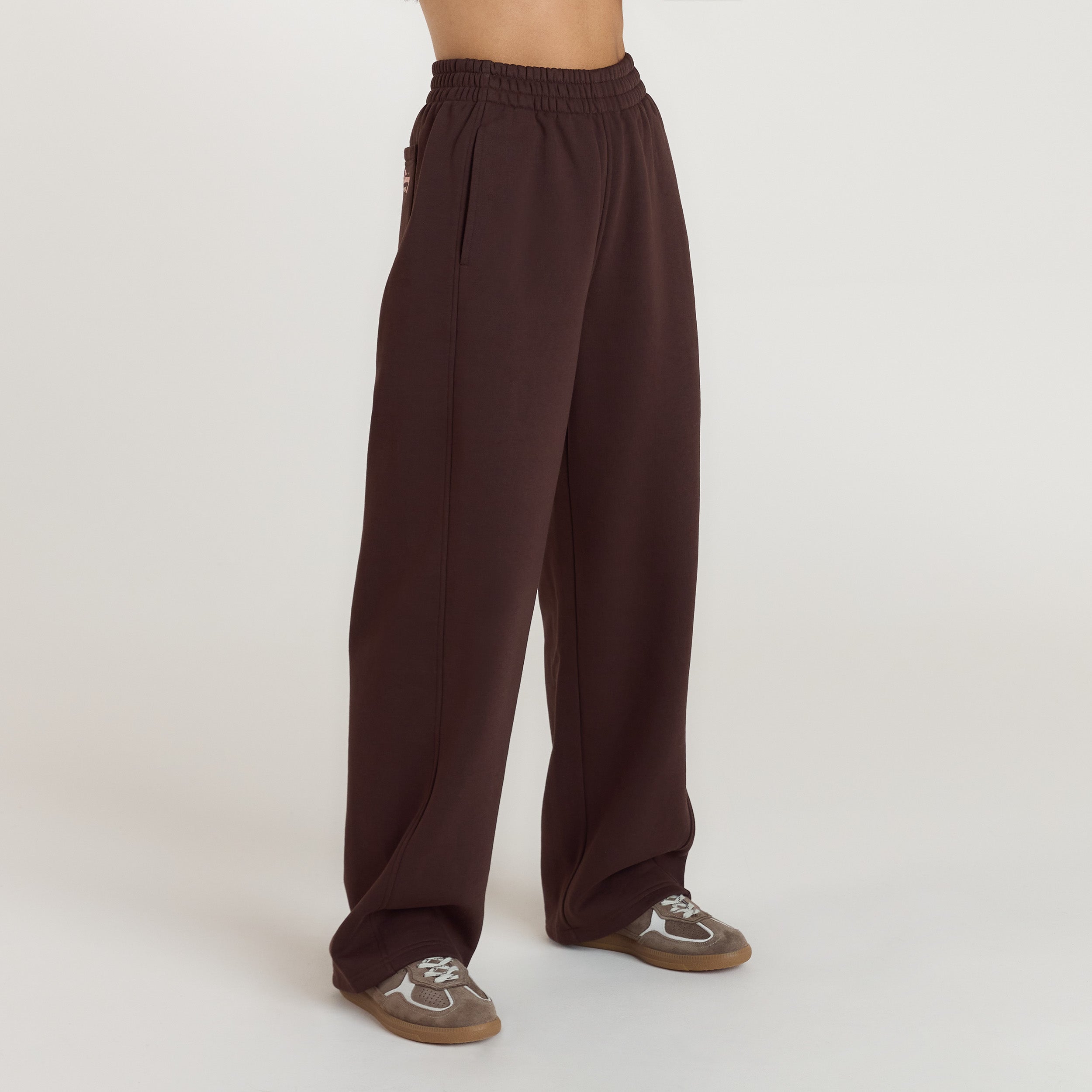 Lounge Living Gerade Jogger | Lounge Living Gerade Jogger - Schokolade