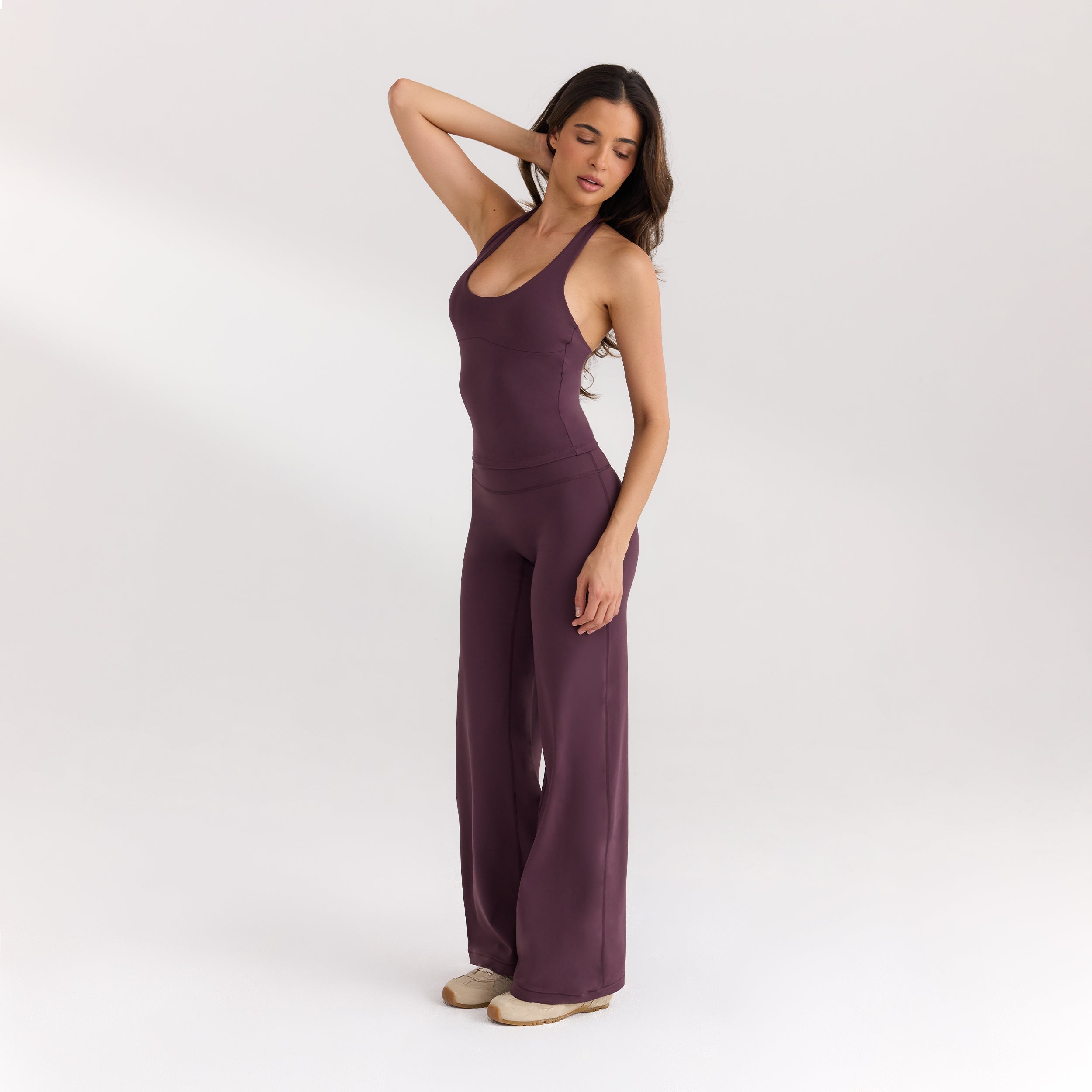 ContourSoft™ Gerade-Leggings | ContourSoft™ Gerade-Leggings - Kirschlack
