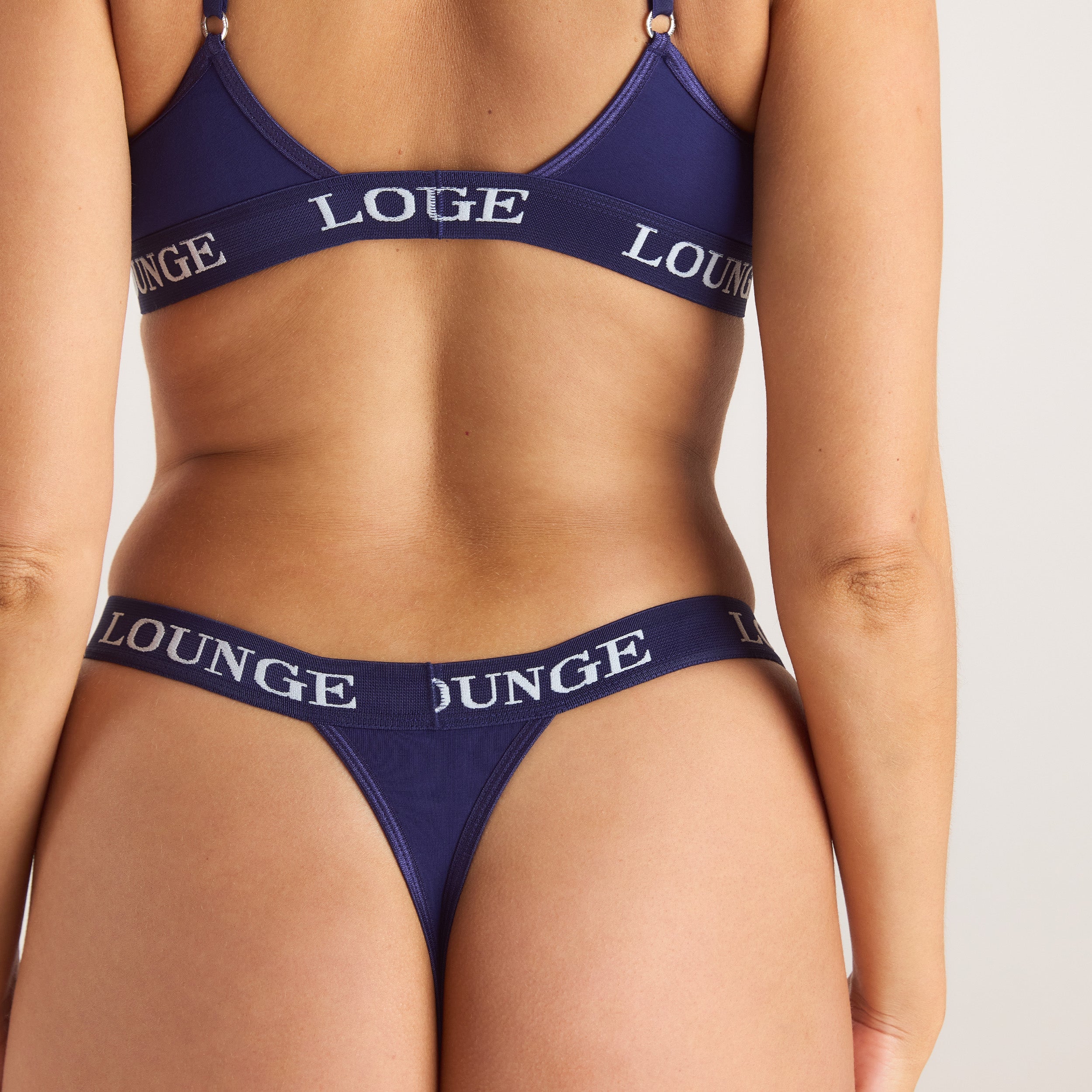 Bamboo Triangle BH | Bamboo Triangle BH - Marineblau