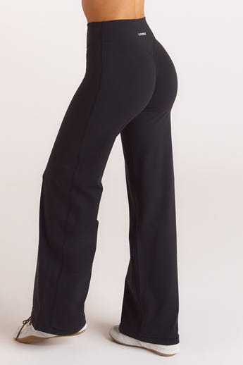 ContourSoft™ Gerade Leggings - Schwarz