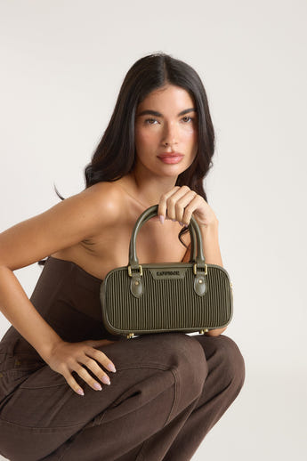 Annika Bowlingtasche - Olivgrün