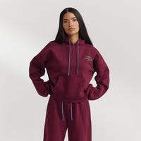 Oversized Hoodie - Kirschlack