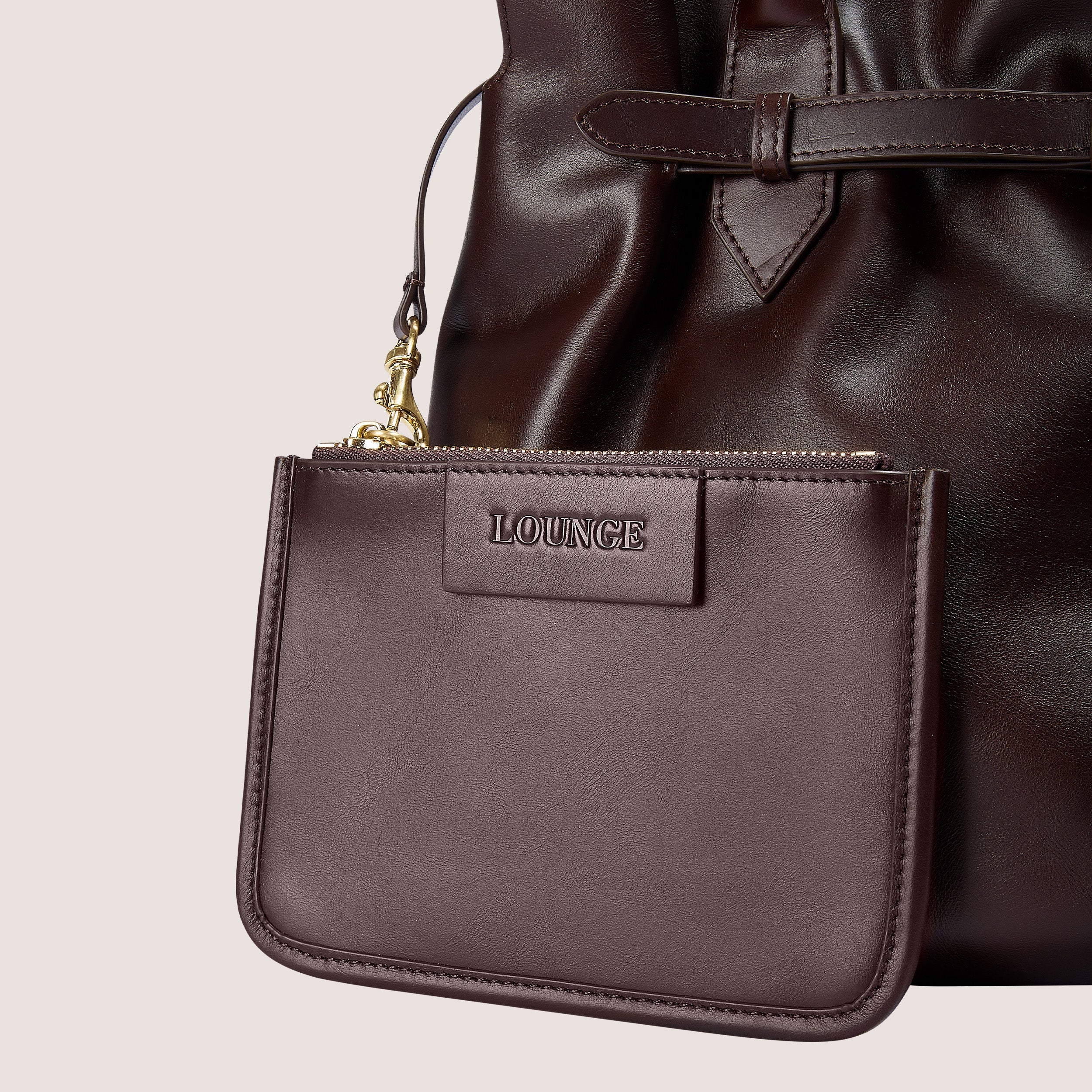 Issie Schultertasche | Issie Schultertasche - Kakao