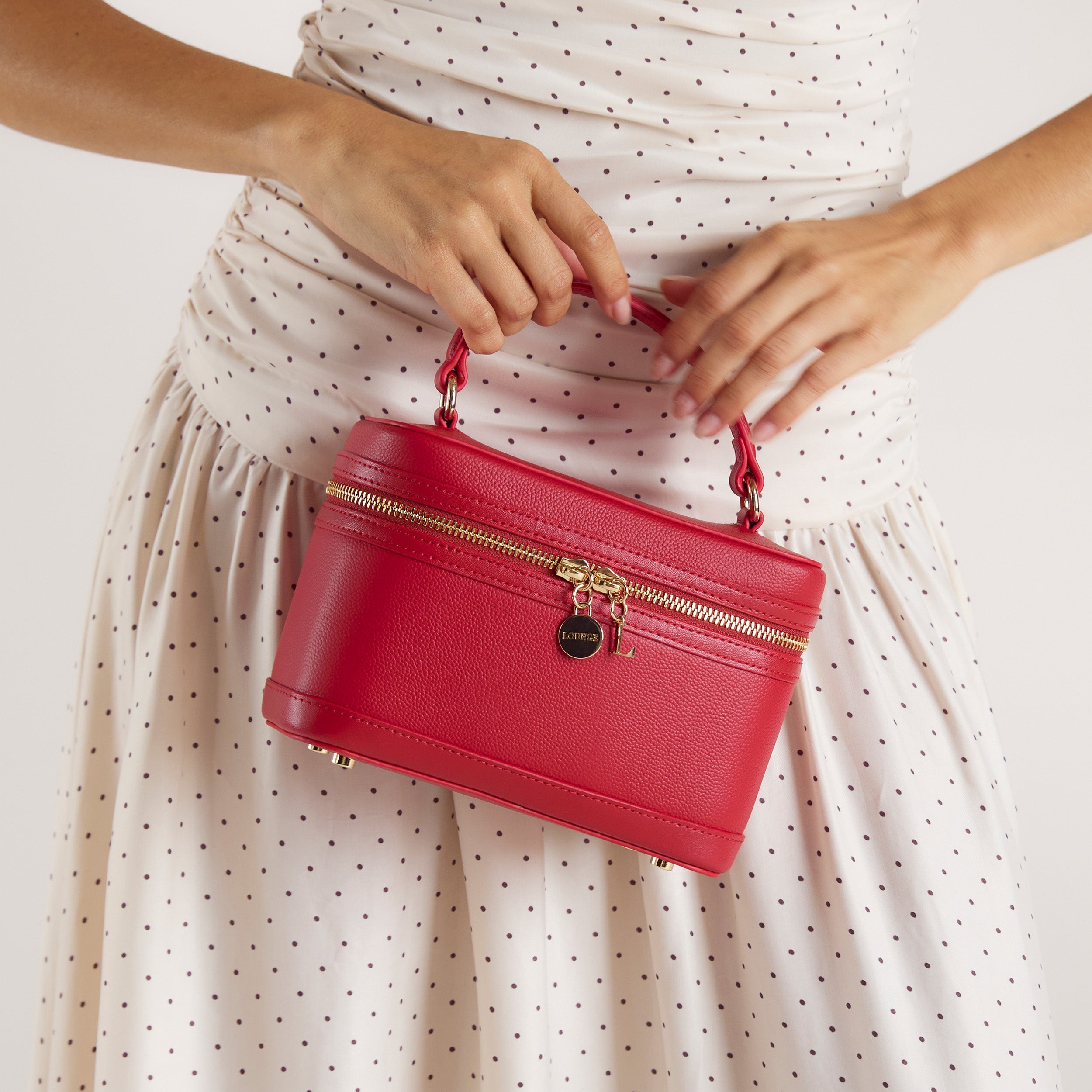 Arlowe Box-Tasche | Arlowe Box-Tasche - Rot