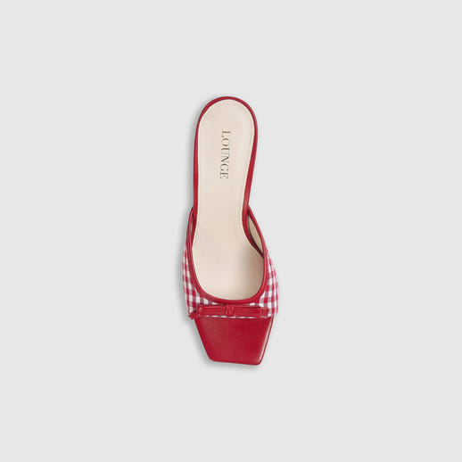 Moxie Mule Kitten-Heel - Gingham alternate